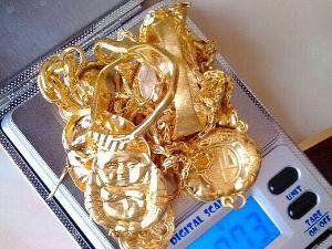 黄金称重